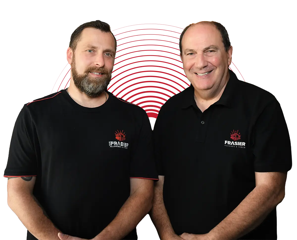 Philippe Frasier et Nicolas Frasier, Installateur d'alarmes à Verberie dans l'Oise